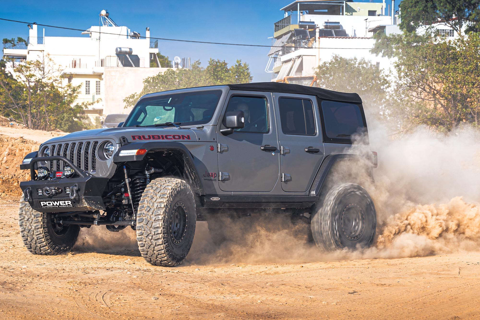 Power Tests  Jeep Wrangler JL Rubicon 2.0T-GDI 272Ps 