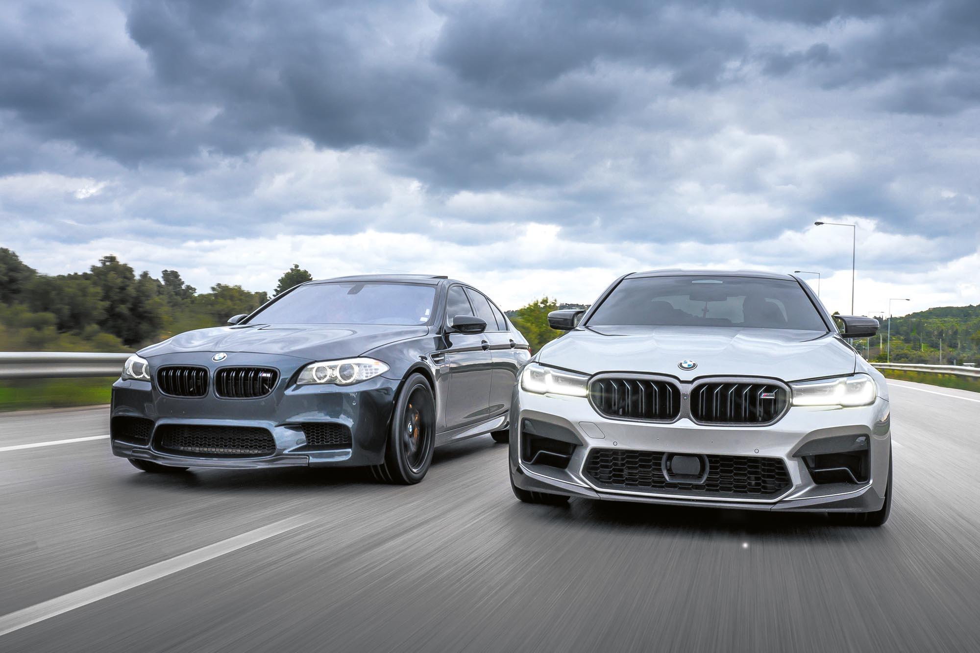 Power Tests  BMW M5 F90 834Ps & M5 F10 742Ps 